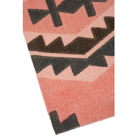 Badmat Etnisch Roze/Grijs