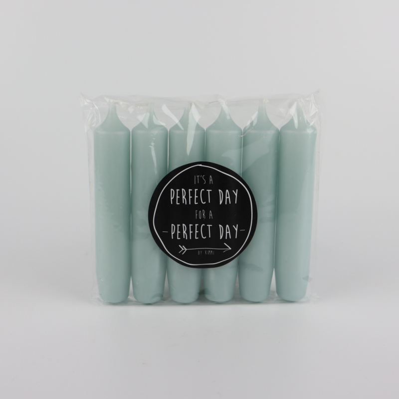 Rustik Lys kaars oud groen