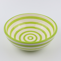 Schaaltje 15 cm bretons pistache