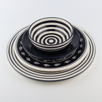 Onderbord bretons navy blue