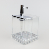 Transparante acryl badkamerset 