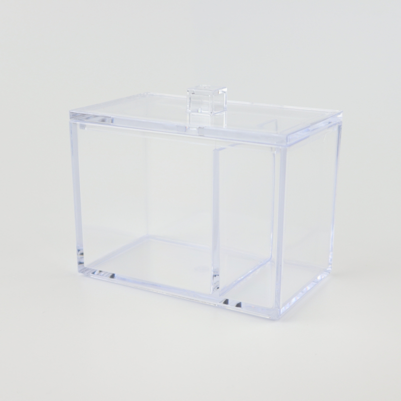 Transparante acryl bak met deksel