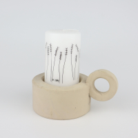 Kandelaar aardewerk W