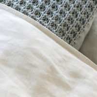 Walra luxe dekbedovertrek Natural Linen
