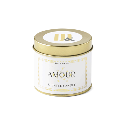ME&MATS Tin candle Amour ME&MATS Tin candle Amour