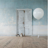 LW Rebel Bunny rabbits and ballon