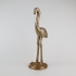 Deco flamingo brons/ goud