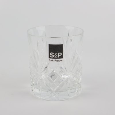 Whiskey glas salt & pepper