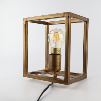 Wandlamp antiek goud 